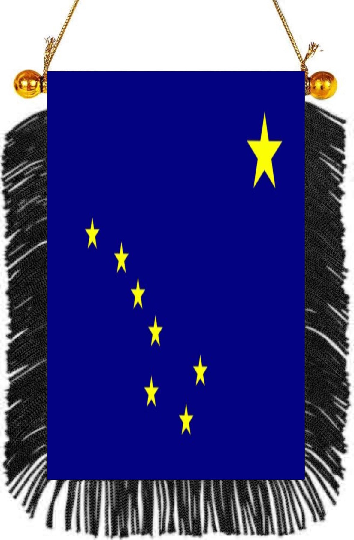 Alaska Hanging Banner 4 x 6 inch