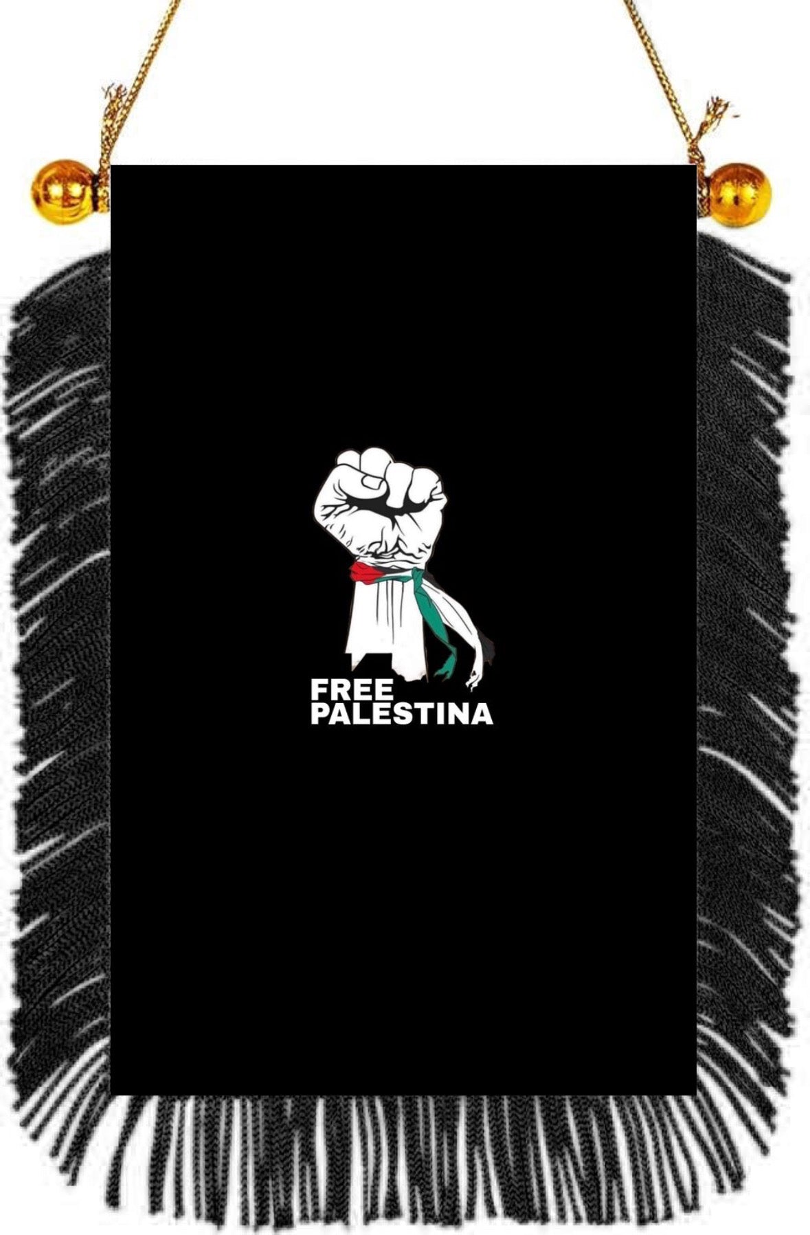 Palestine Awareness Hanging Banner 4 x 6 inch