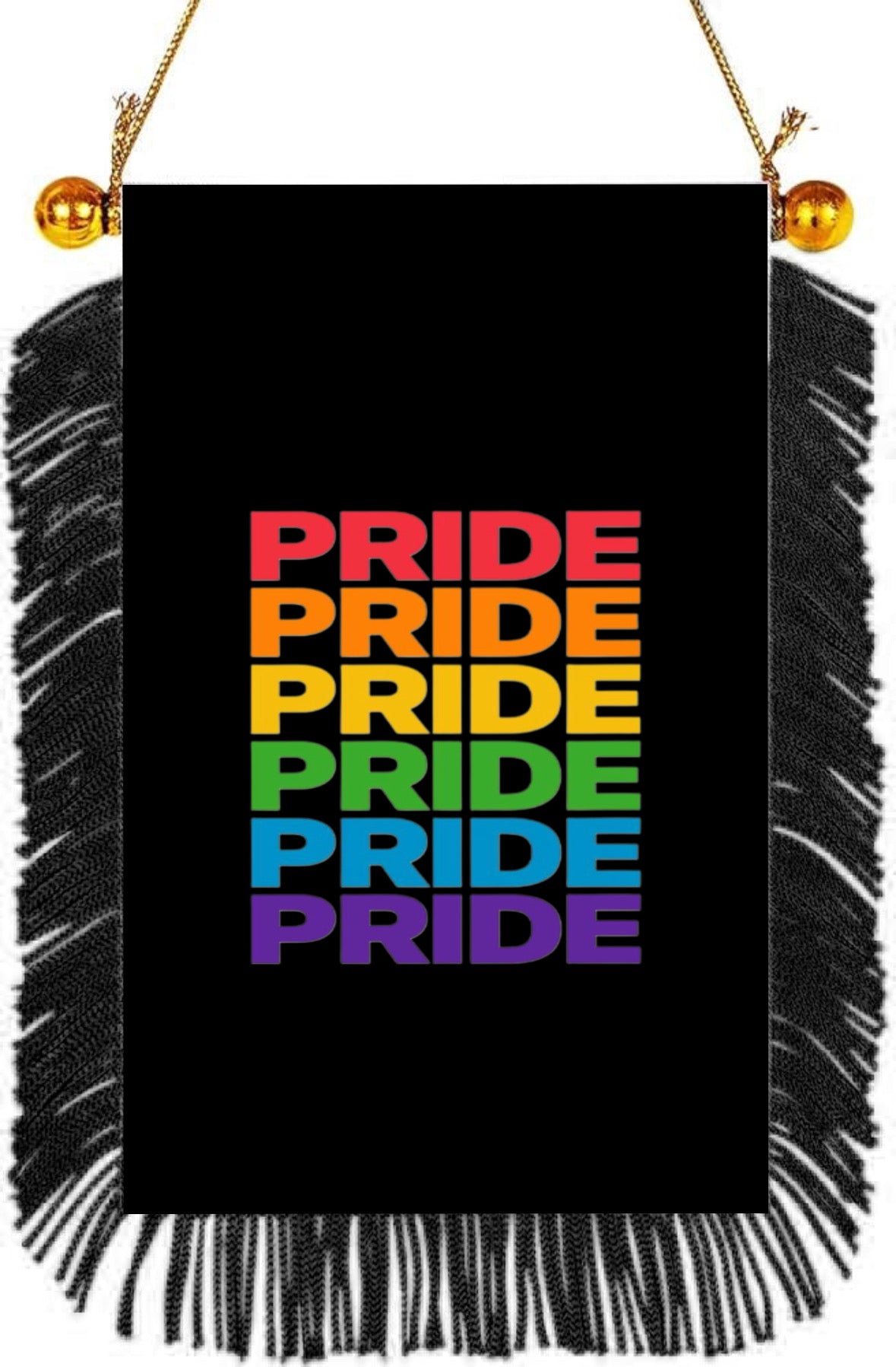 Pride Awareness Hanging Banner 4 x 6 inch