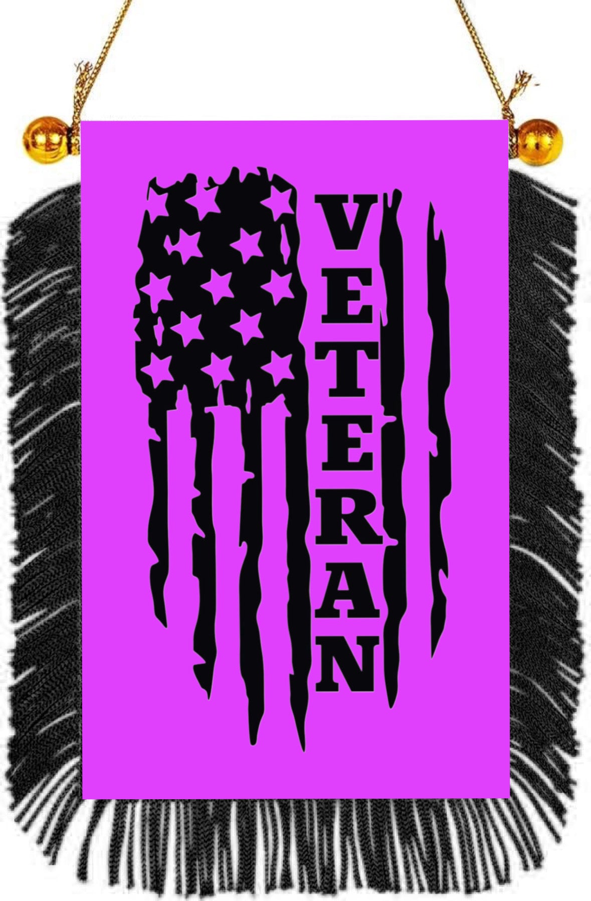 Veteran Hanging Banner 4 x 6 inch