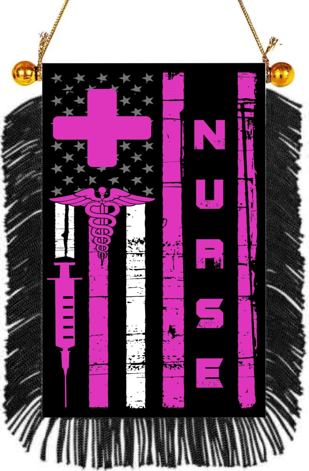 Nurse Hanging Banner 4 x 6 inch